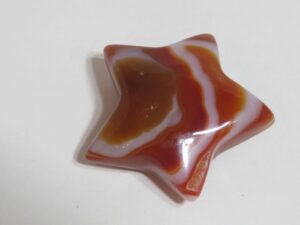 Polished Carnelian  Star