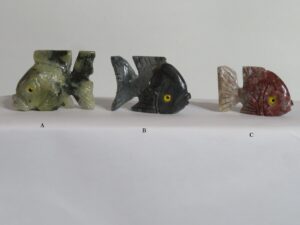 Soapstone Animals Fish