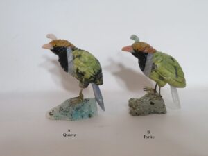 Carved Bird  Quail