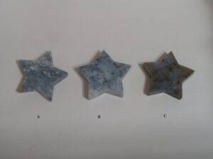 Moss Agate Stone Star